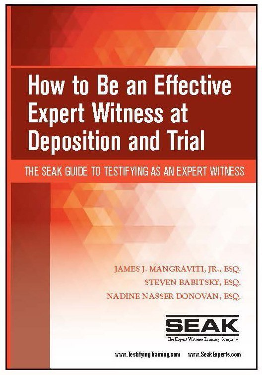 Effective Expert Witness Training for Expert Witnesses