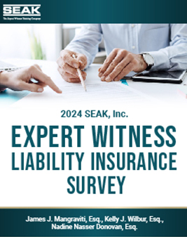 2024 Survey of Expert Witness Liability Insurance